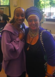 Susan Taylor and Dr. Fiyah Oates